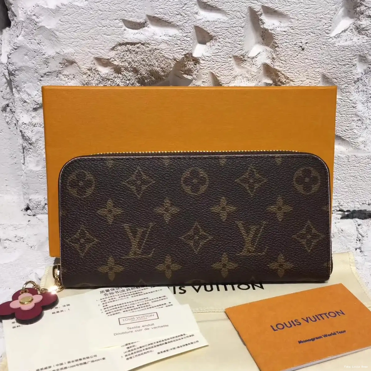 Repladies wallet Vuitton CLEMENCE Louis 0222