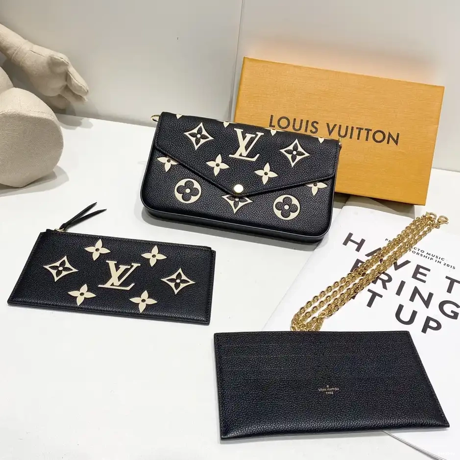 Fake Louis Bags VUITTON LOUIS POCHETTE FÉLICIE 0213