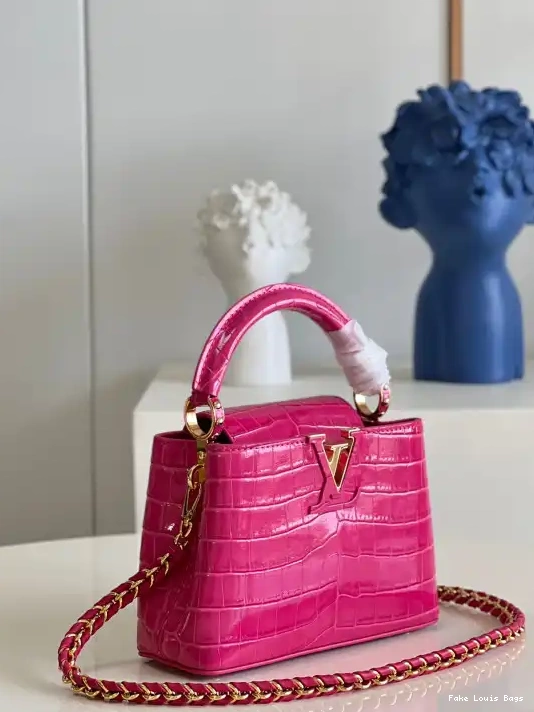 Fake Louis Bags LOUIS VUITTON CAPUCINES MINI 0228