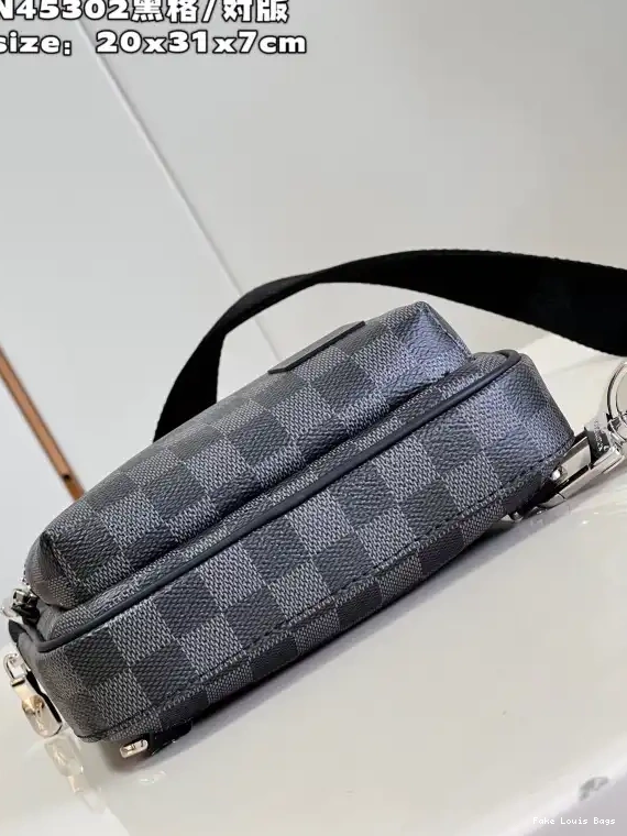 Rep ladies Avenue NM-31*20*7CM LOUIS Slingbag VUITTON 0228