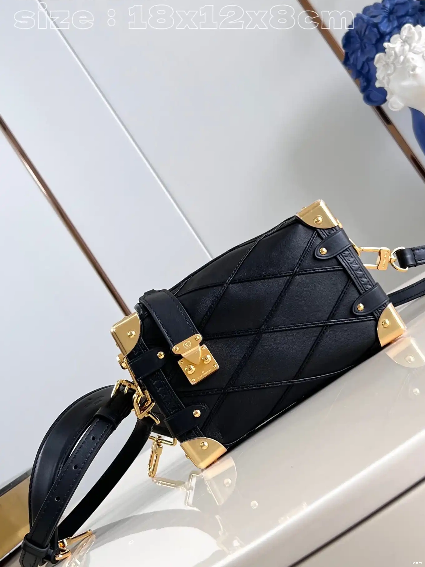 Fake Louis Bags Trunk Side VUITTON PM-18*12.5*8CM LOUIS 0216