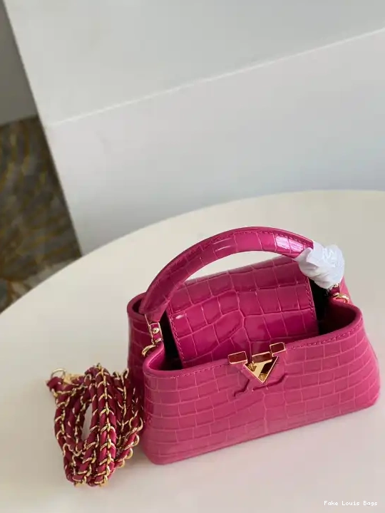 Fake Louis Bags LOUIS VUITTON CAPUCINES MINI 0228