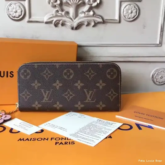 Fake Louis Bags wallet Louis Vuitton CLEMENCE 0218