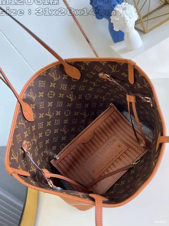 Repladies LOUIS NEVERFULL MM-31*28*14cm VUITTON 0221