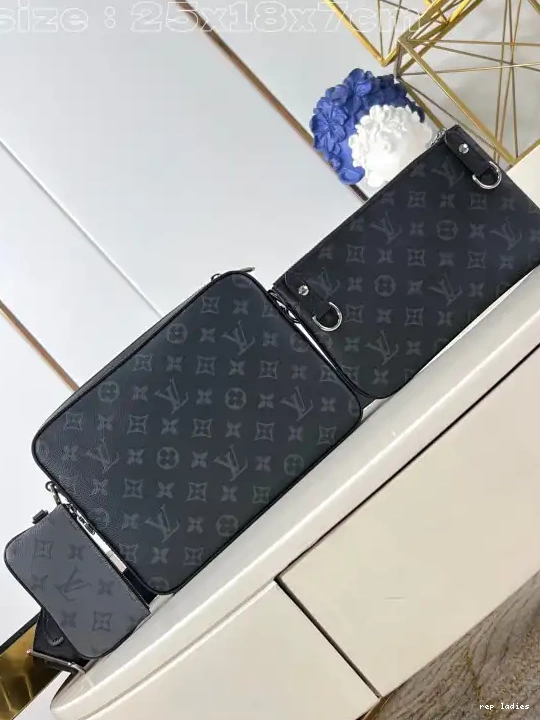 Repzbay VUITTON MESSENGER TRIO LOUIS 0226