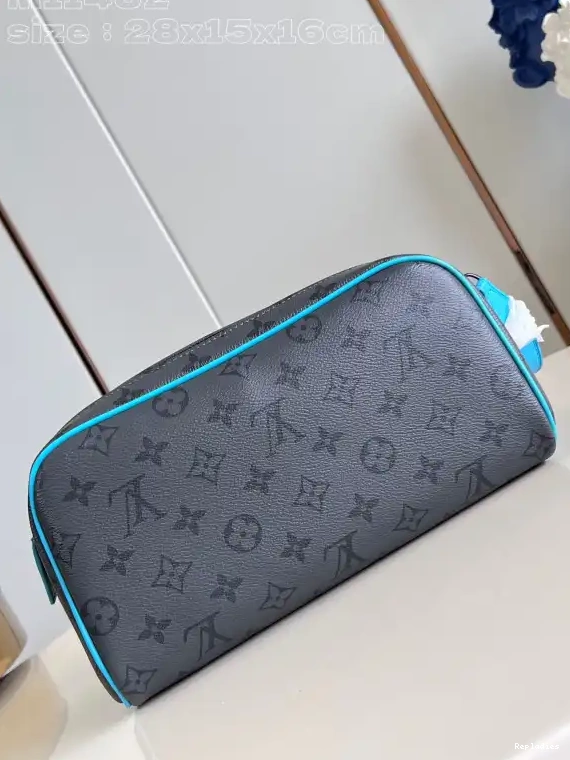 Fake Louis Bags LOCKER LOUIS KIT bag-23*13*12CM VUITTON DOPP 0303