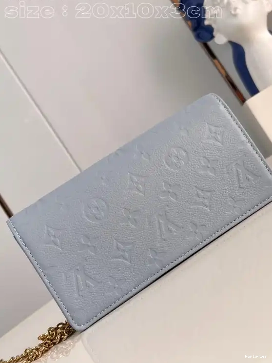 Repladies VUITTON Chain LOUIS On Lily Wallet 0301