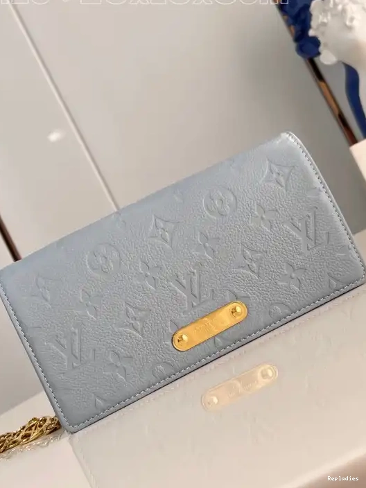 Repladies VUITTON Chain LOUIS On Lily Wallet 0301