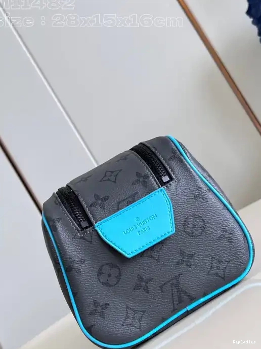 Fake Louis Bags LOCKER LOUIS KIT bag-23*13*12CM VUITTON DOPP 0303